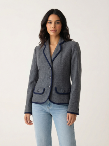 Nadčasové sako ZARA 20 % vlna