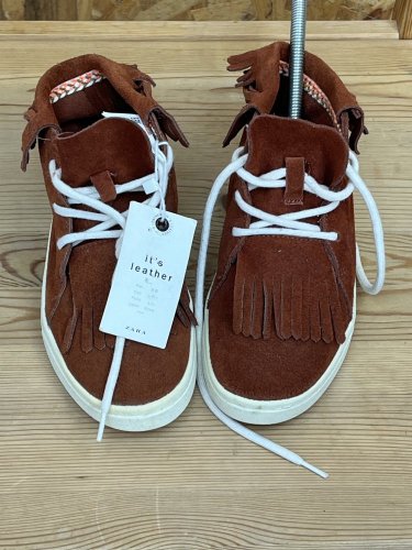 Dětské boty ZARA 100 % kůže