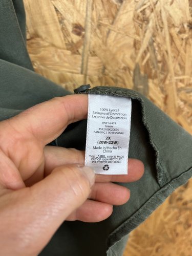 Oversize košile Terra&Sky 100 % lyocel