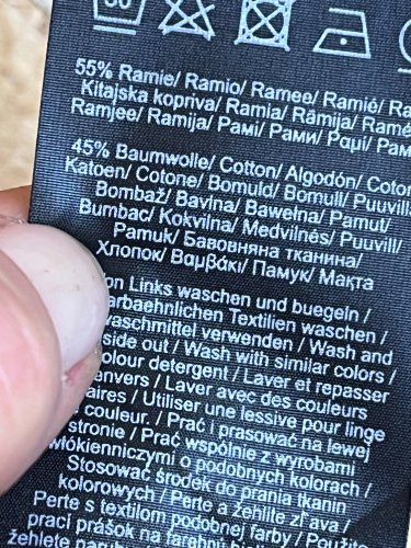 Oversize tunika s.Oliver 55 % ramie 45 % bavlna
