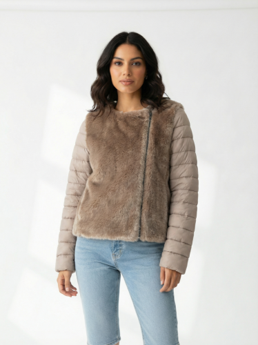 Prošívaná bunda Benetton 100 % polyamid