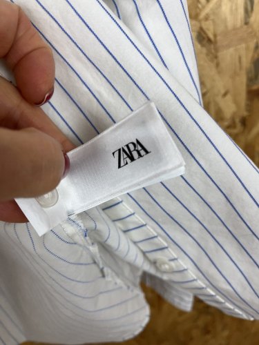 Oversize košile ZARA 100 % bavlna