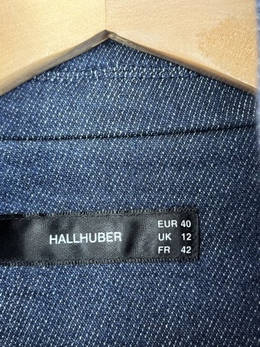 Bavlněné sako Hallhuber 98 % bavlna