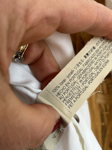 Prodloužená košile Massimo Dutti 100 % lyocel