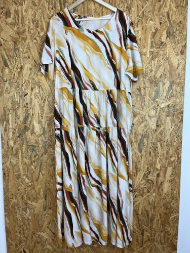 Bavlněné šaty Made in Italy s podílem bavlny