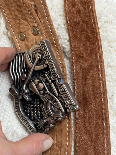 Kožený pásek Harley Davidson 100 % kůže