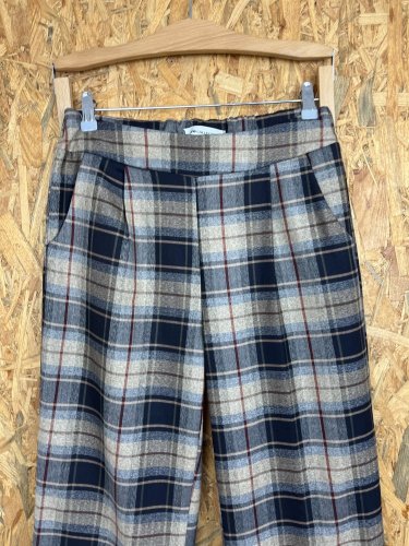 Široké kalhoty New Collection 84 % bavlna