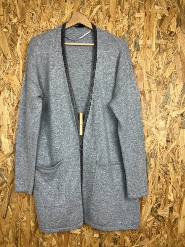 Prodloužený kardigan s.Oliver 50 % vlna 15 % modal