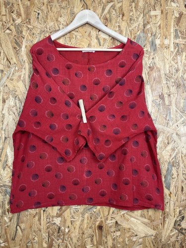 Bavlněná tunika Made in Italy 100 % bavlna