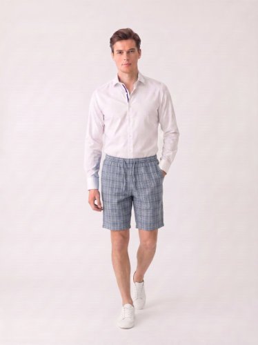 Pánské kraťasy H&M 69 % bavlna 31 % len