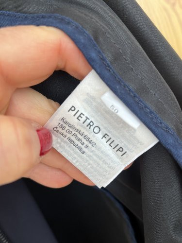 Pánský nepromokavý trenčkot Pietro Filipi 80 % nylon