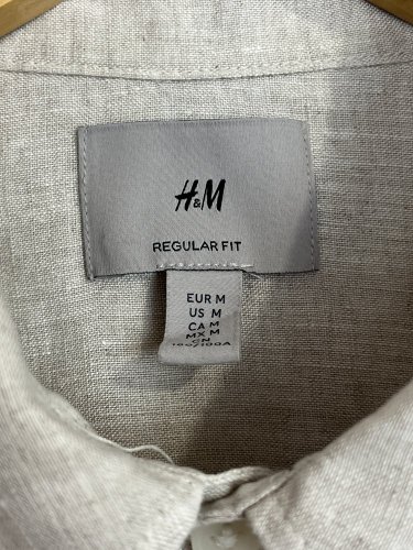 Pánská košile H&M 100 % len