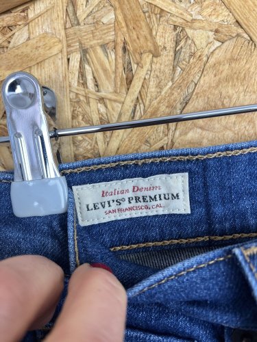 Skinny džíny LEVIS 97 % bavlna