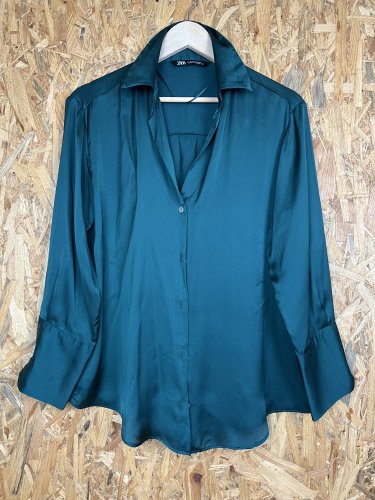 Košile ZARA s podílem viskozy a poylamidu