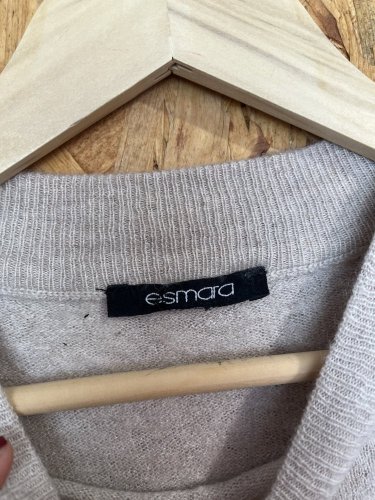 Prodloužený svetr Esmara 30 % vlna 11 % kašmír