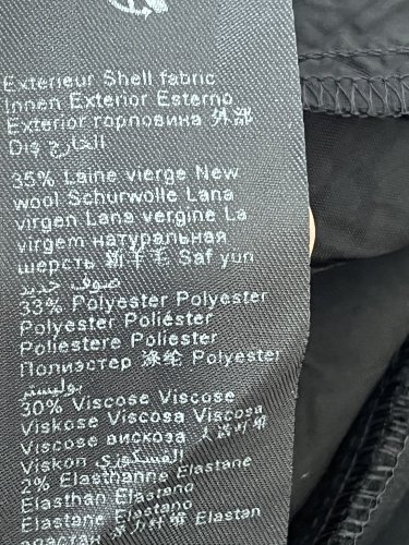 Kalhoty IKKS 35 % vlna 30 % viskoza