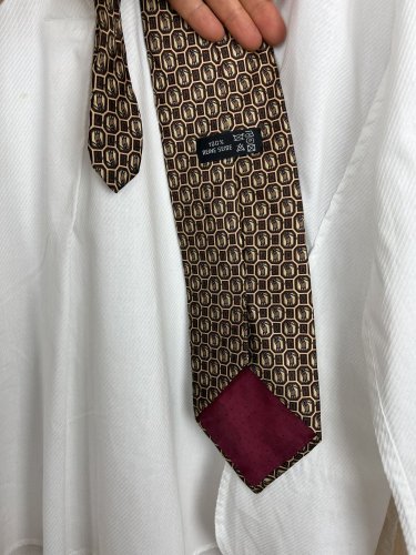 Hedvábná kravata Made in Italy 100 % hedvábí