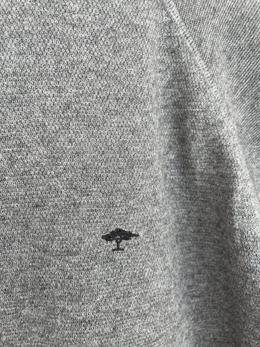 Oversize svetr Fynch Hatton 55 % merino vlna 45 % bavlna