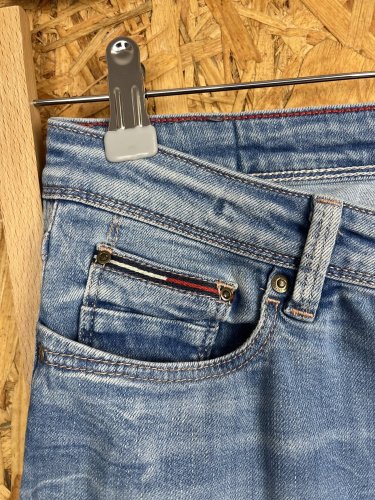 Skinny džíny Tommy Hilfiger s podílem bavlny a elastanu