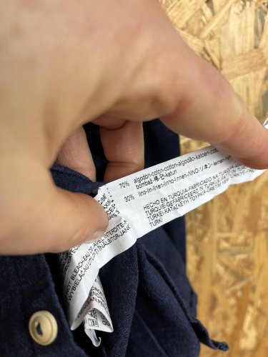 Pánská košile ZARA 70 % bavlna 30 % len