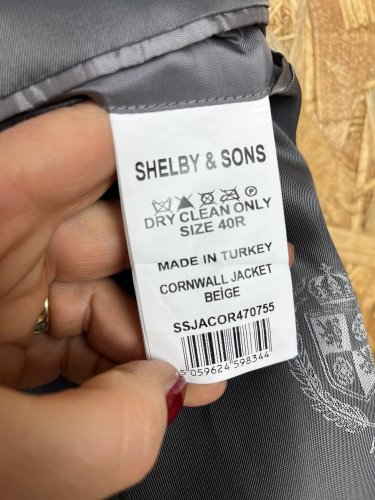 Pánské sako Shelby & Sons 39 % vlna 35 % bavlna