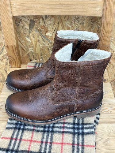 Pánské kožené boty Made in Albania 100 % kůže a 100 % beran