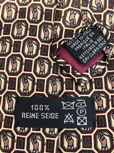 Hedvábná kravata Made in Italy 100 % hedvábí