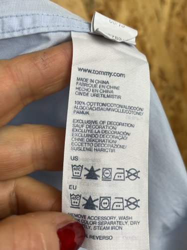 Pánská košile Tommy Hilfiger 100 % bavlna