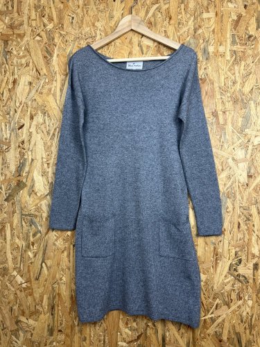 Zateplené šaty Blue Motion 20 % kašmír 20 % vlna