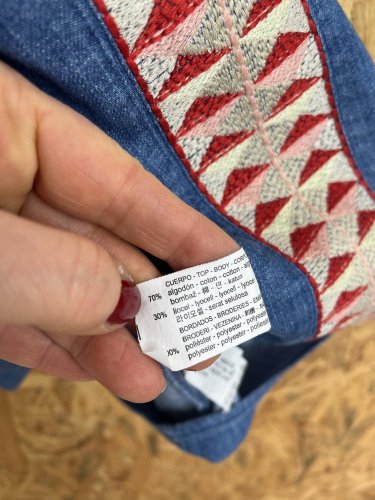 Nadčasová tunika ZARA 70 % bavlna 30 % lyocel