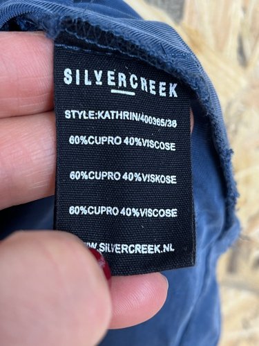 Námořní šaty Silver Creek 60 % cupro 40 % viskoza