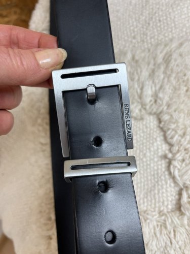 Kožený pásek René Lezard 100 % kůže