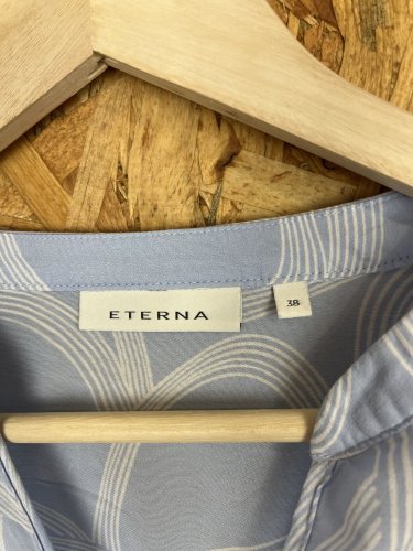 Bavlněná tunika Eterna s podílem bavlny