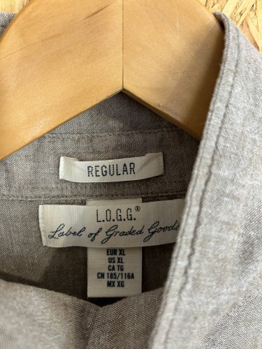 Pánská košile H&M 52 % len 48 % bavlna