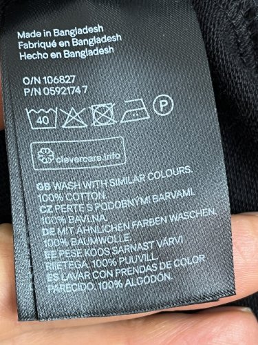 Bavlněné šaty H&M 100 % bavlna