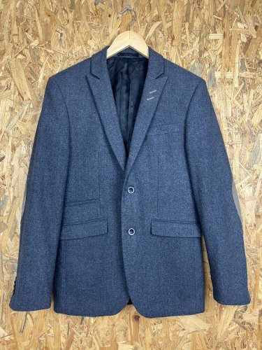 Vlněné sako Jack&Jones 50 % vlna 50 % polyester