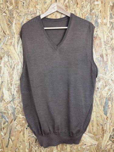 Pánská vesta Woolmark 100 % vlna