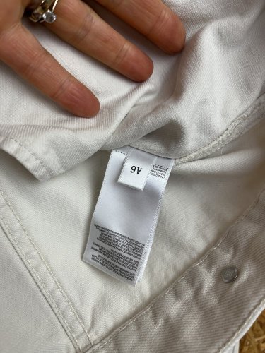 Riflová bunda Uniqlo 100 % bavlna