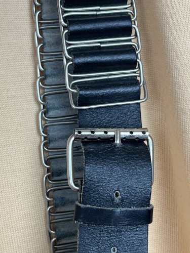 Kožený pásek Made in Italy 100 % kůže