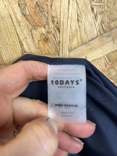 Přírodní kabát 10 Days 52 % len 48 % bavlna