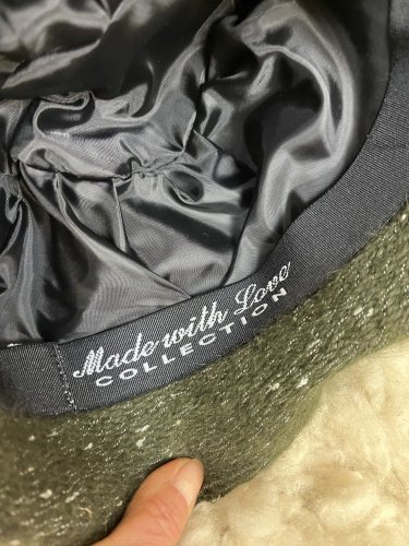 Klobouk Made with Love s podílem angory a vlny