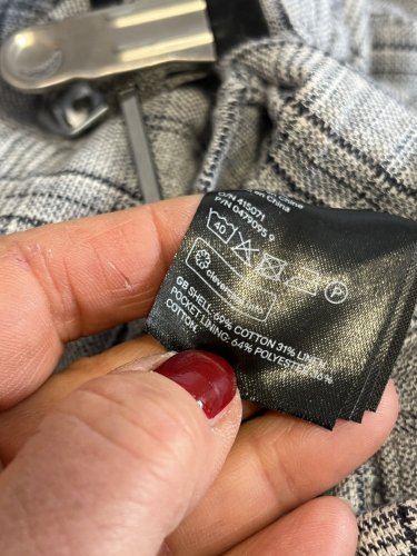 Pánské kraťasy H&M 69 % bavlna 31 % len