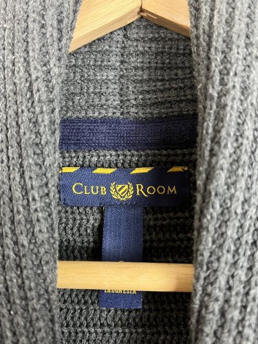 Pánský kardigan Club Room 100 % bavlna