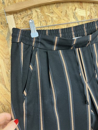 Široké kalhoty Comma,  65 % polyester 32 % viskoza