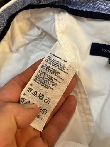 Pánské kalhoty Tommy Hilfiger 98 % bavlna