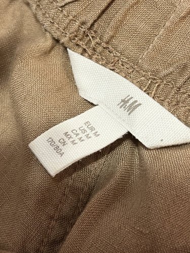 Lněné kraťasy H&M 100 % len