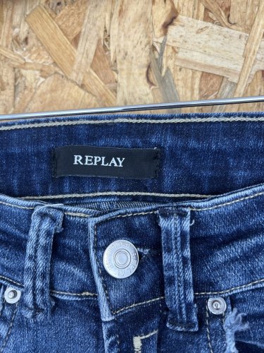 Skinny džíny Replay s podílem bavlny a elastanu