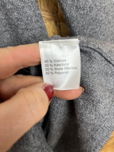 Zateplené šaty Blue Motion 20 % kašmír 20 % vlna