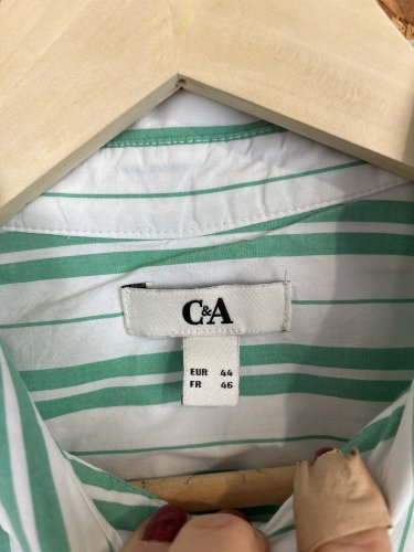 Košilové šaty C&A 100 % bavlna