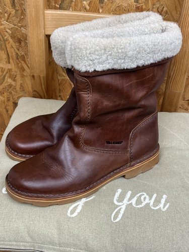Pánské kožené boty Walkers 100 % kůže a 100 % beran